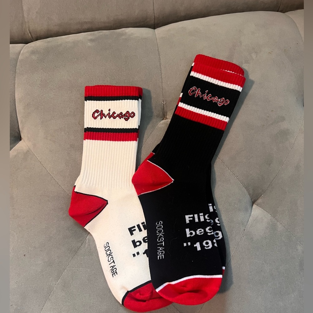 Chicago Bulls Socks 2 Pack